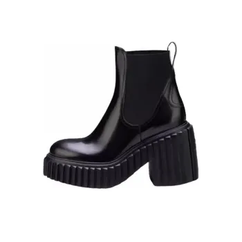 AGL Crew Chelsea Boots 9cm Women's Black