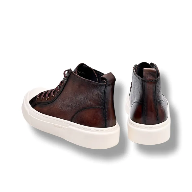 Brounvanm High-Top Skateboard Shoes Men's-4