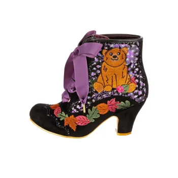 IRREGULAR CHOICE Ankle Boots 7cm Women's Black