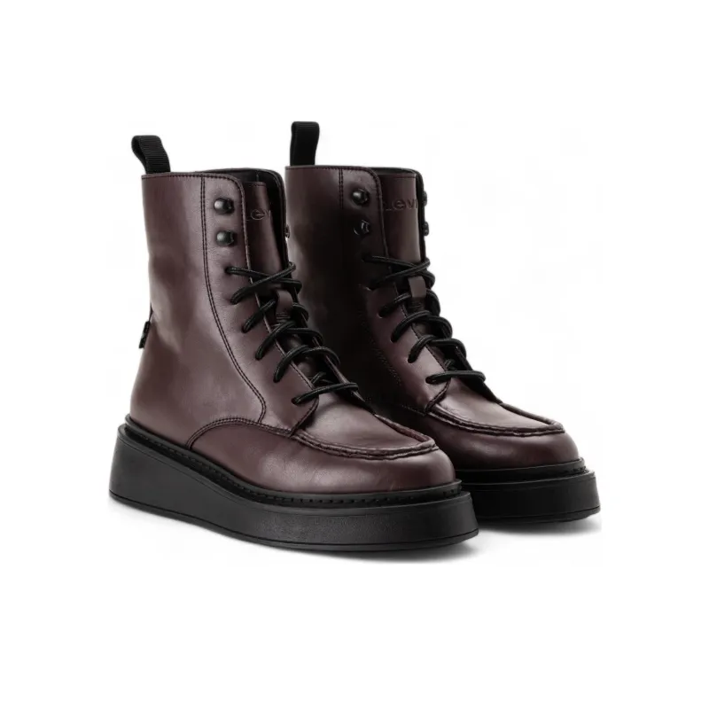 Levi’s LUNA Short Martin Boot Women's Red-2