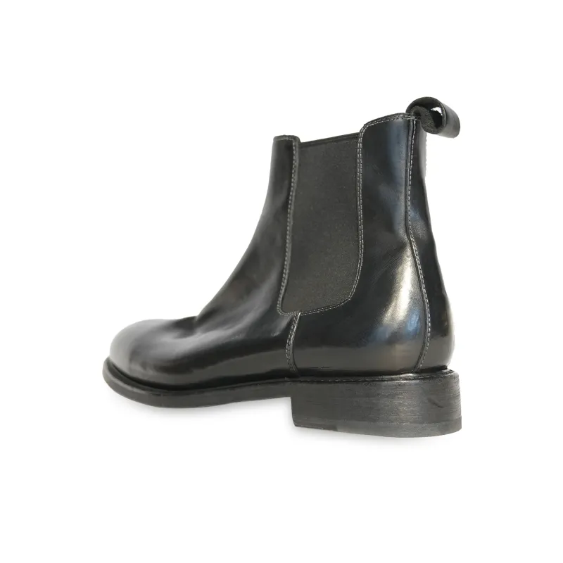 ANTONIO BAREZZI Ankle-Length Chelsea Boots Men's Black-5