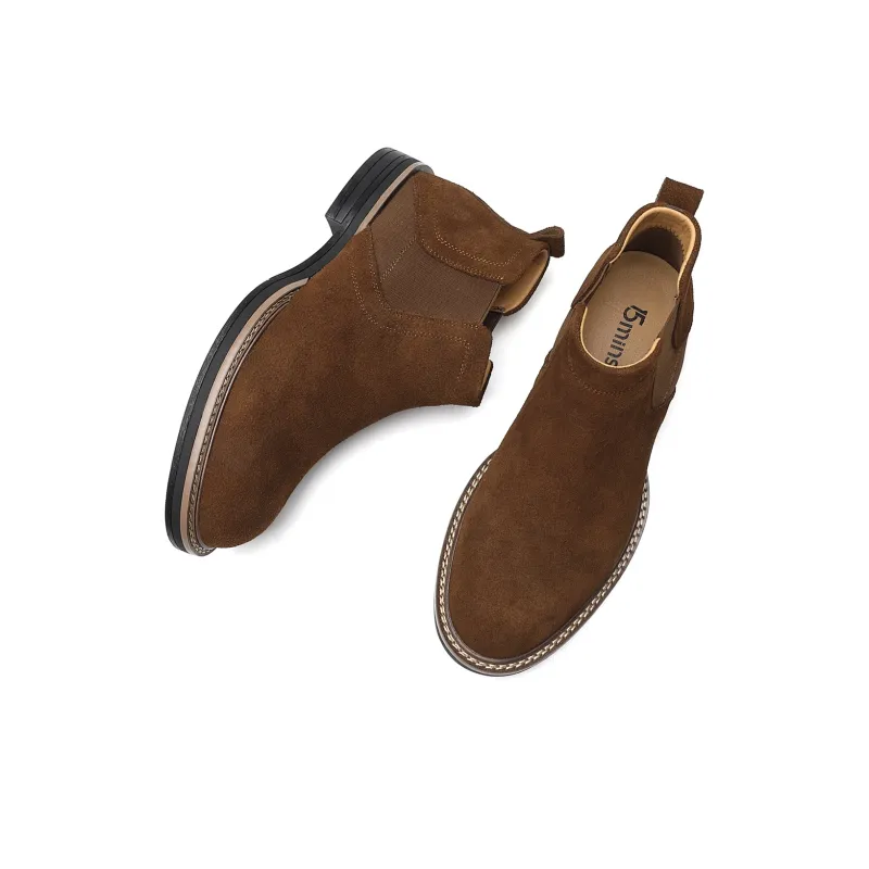 15 MINS Chelsea Boots Men's Yellow-1