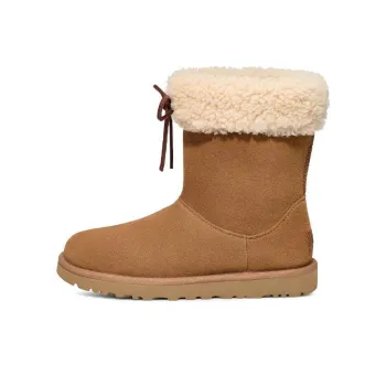 UGG Sarissa Shearling Short Boot 'Chestnut' Women's