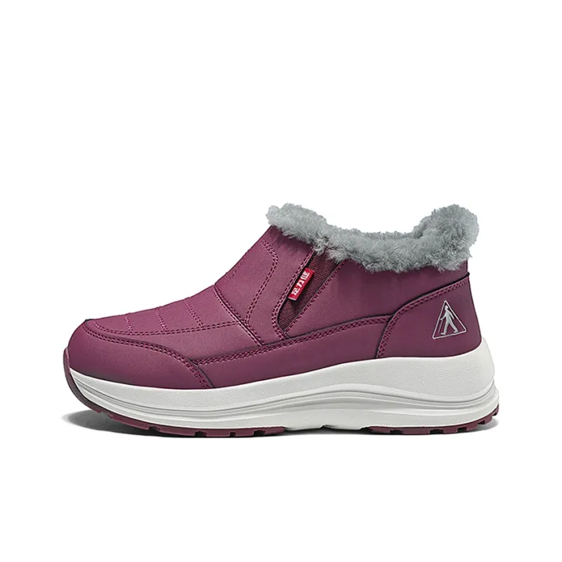 ZULIZ Warm Wear-Resistant Slip-Resistant Coverage Short Snow Boots Unisex-7