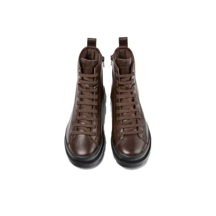 CAMPER Brutus Leather Ankle Boots-3