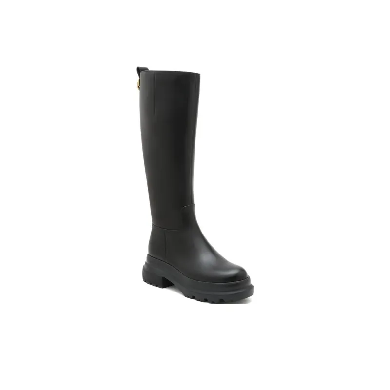 Staccato Harley Knight Knee-high Boots Women's Black-6