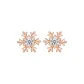 Silver 925 Snowflake Stud Earrings