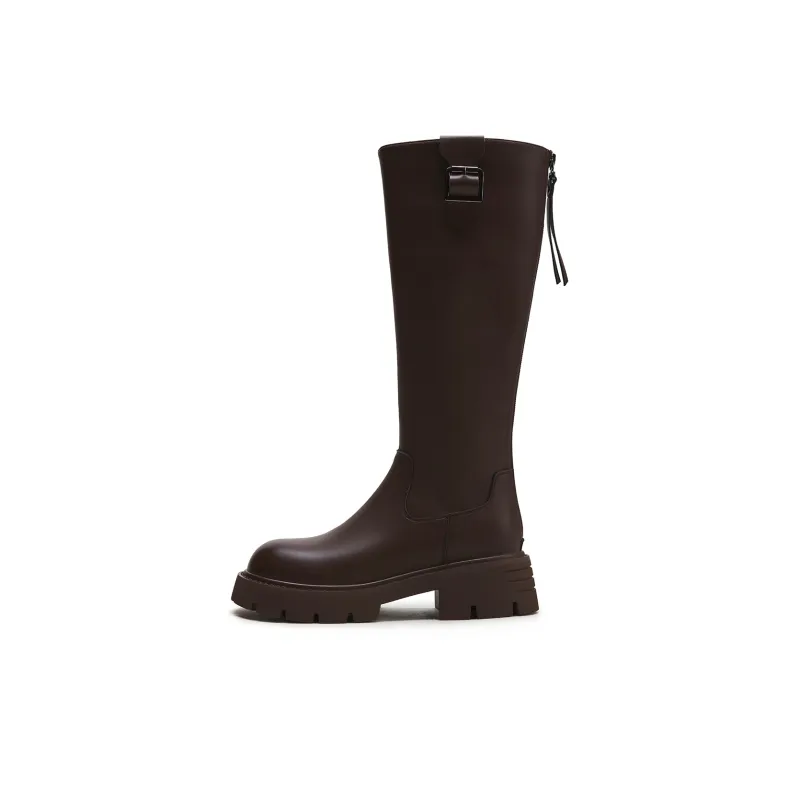 Hotwind Knight Boots Medium Heel Women's-5