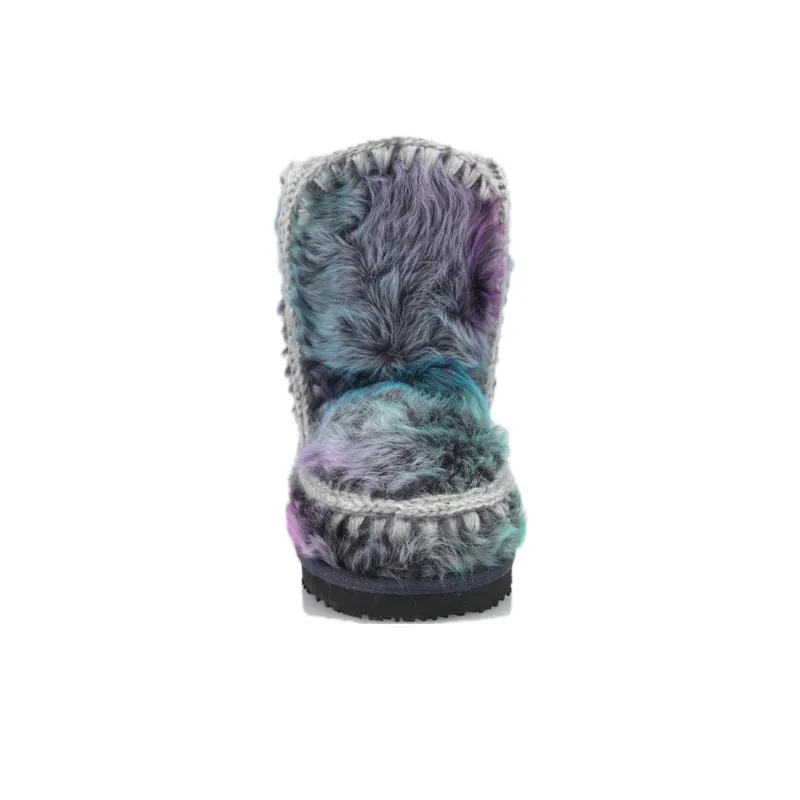 K.D.KENAZ Fuzzy Pet Collection Warm Slip Resistant Coverage Snow Boots Women's Icelandic Aurora-3