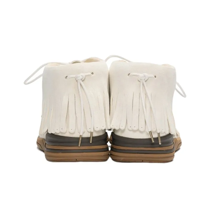 Visvim Fringed Leather Loafers-2