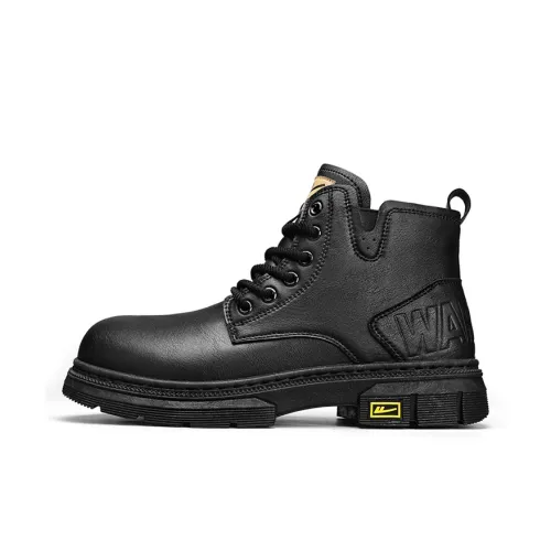 Warrior Crew Martin Boot Men's Black