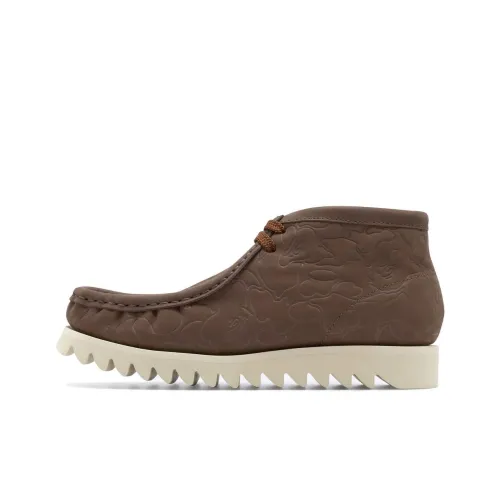 A BATHING APE® Manhunt M2 Leather Boots
