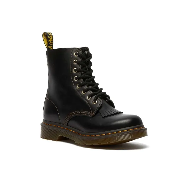 Dr. Martens 1460 Pascal Abruzzo Martin Boots Black Women's-2