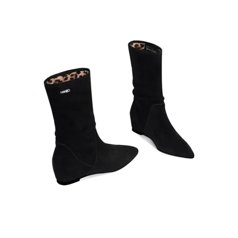 JESSICA SOPHIA Ankle Boots 4cm Women's Black-1
