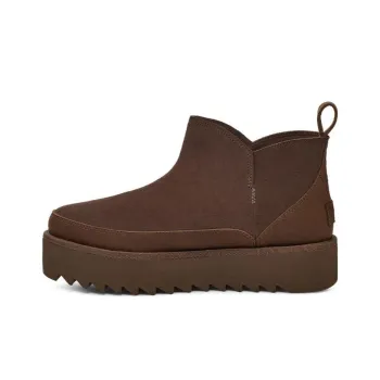UGG Warm And Wear Resistant Short Snow Boots Women's Dark Brown