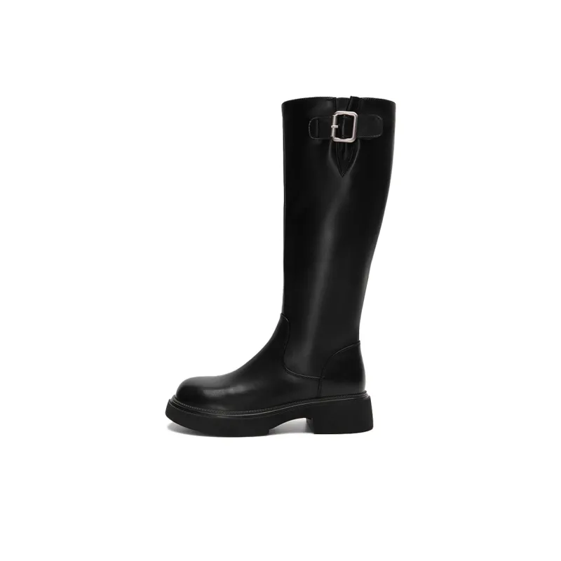 WESTLINK Knee-high Boots 4cm Women's-8