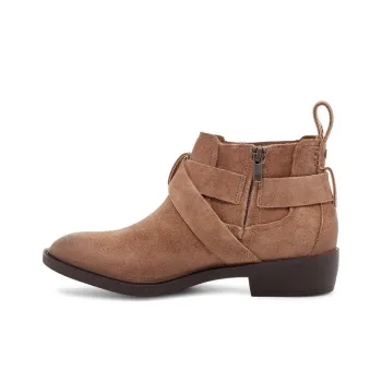UGG Wylma Low Heels Short Boots Coffee Women's