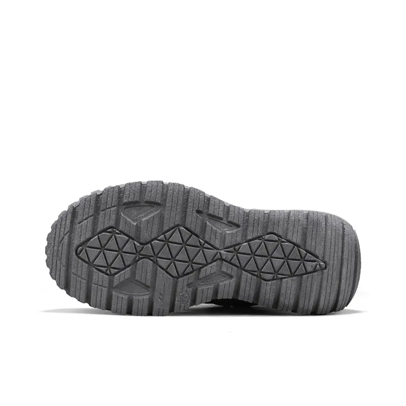 Warrior Thermal Abrasion Resistant Short Snow Boots Men's Gray-4