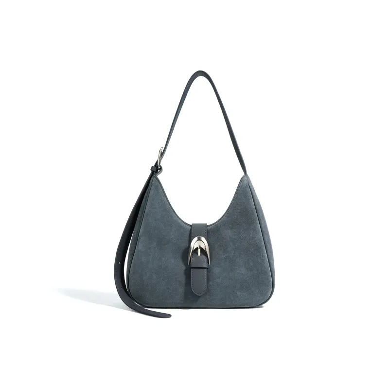 COURONNE Matte Cow Leather Shoulder Bag Regular Women's Multicolor-6
