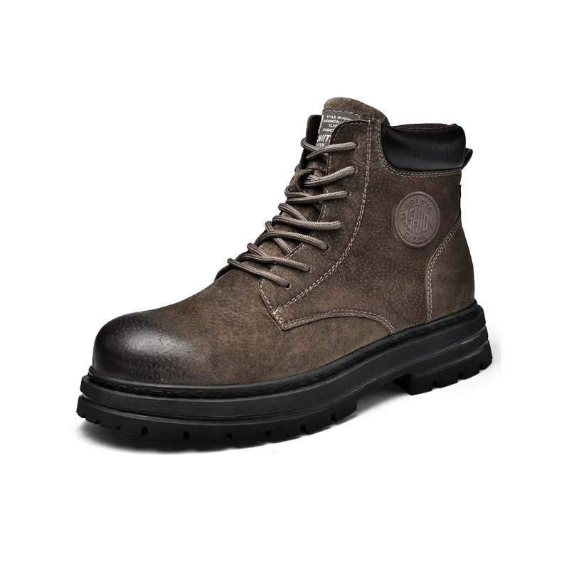 Dunnu Martin Boots Men Gold-11
