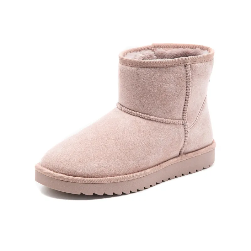 SEMIR Snow Boots Women's Black/Yellow/Pink-3
