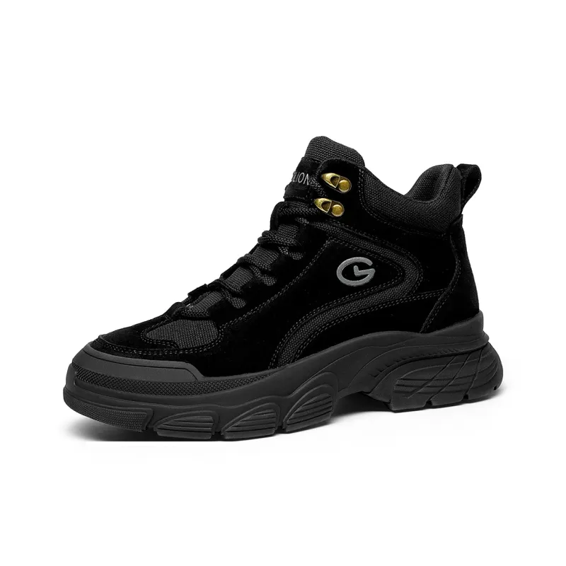 GOLDLION Abrasion Resistant Height Increasing Outdoor Boots Women's-6