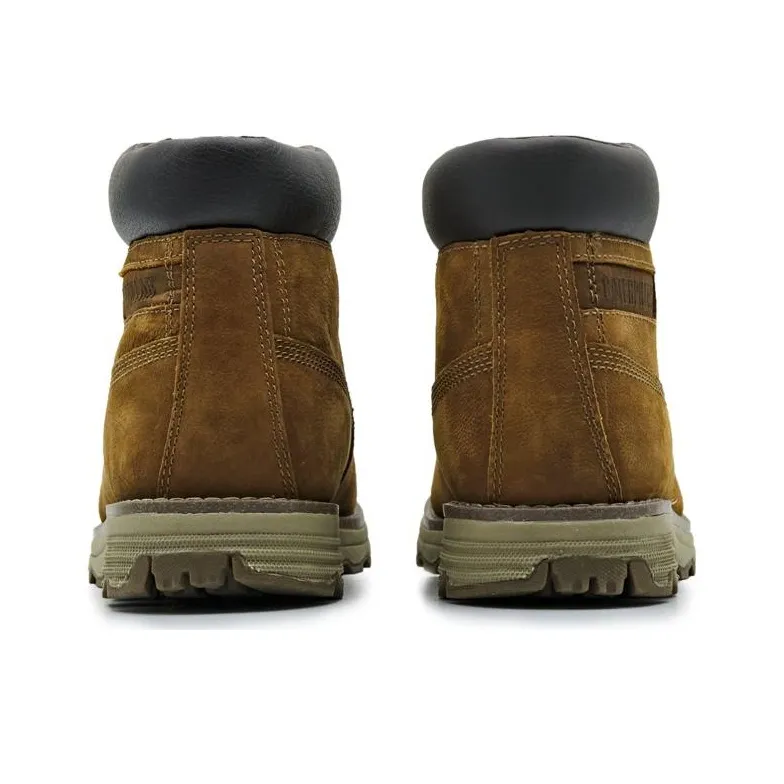 CAT Founder WP TX Slip Resistant Ankle Length Outdoor Boots Brown-2
