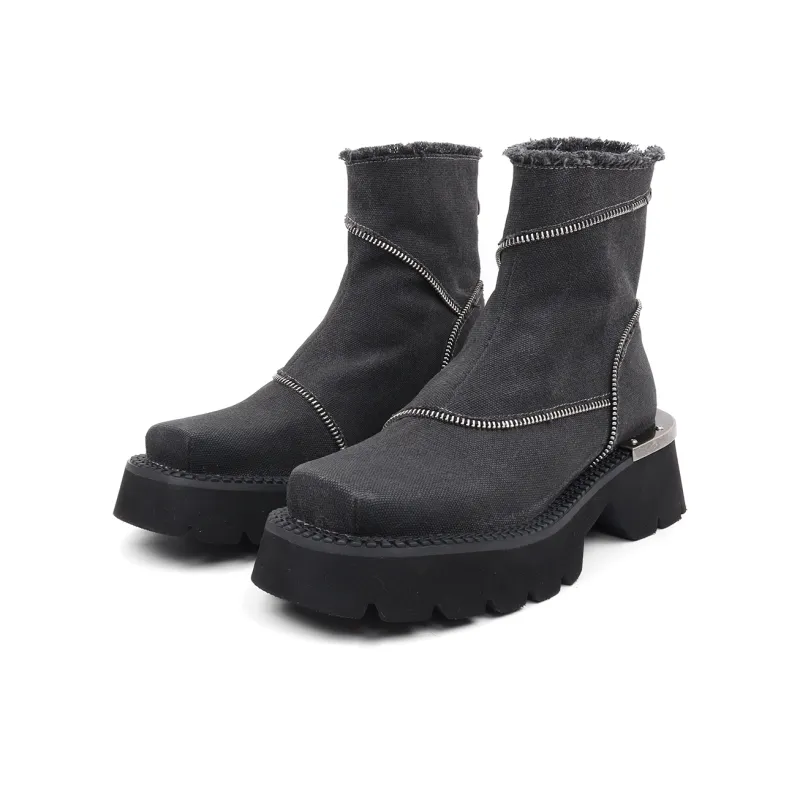 NOT DETAILED Ankle Boots Women's Black-2