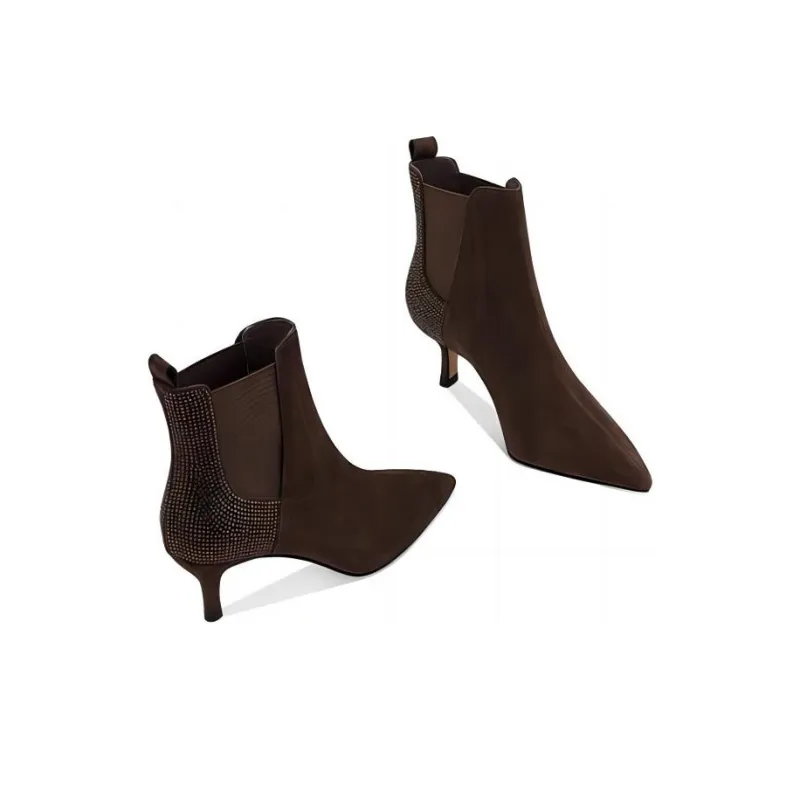 JESSICA SOPHIA Ankle Boots 5cm Women's-6