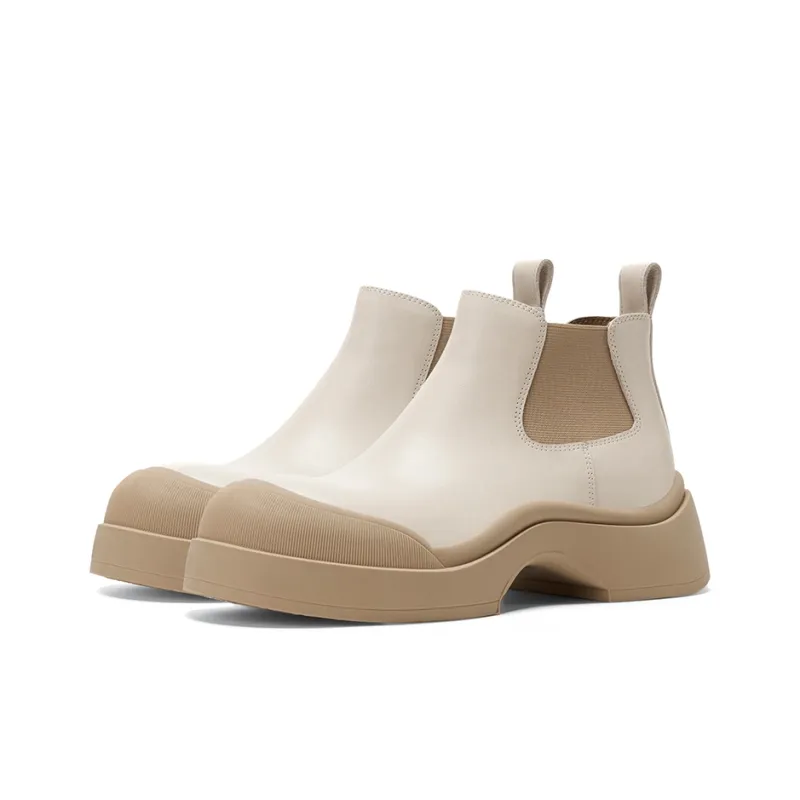 GG-CC Cigarette-Box Boots 7.5cm Platform Chelsea Boots Women's-1