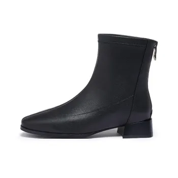 CAMEL Ankle Boots Women's Black/Ecru