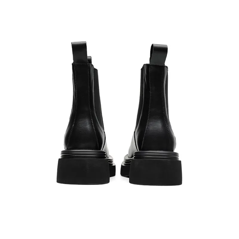 GZZ Crew Chelsea Boots Men's Black-8