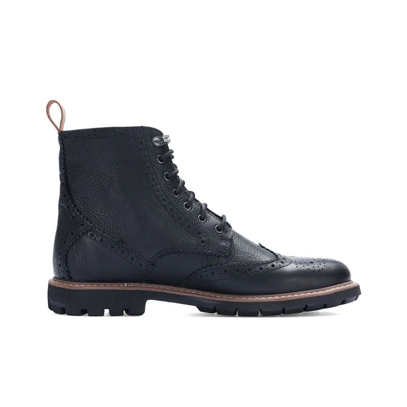 Clarks Short Martin Boot Men's Black-1