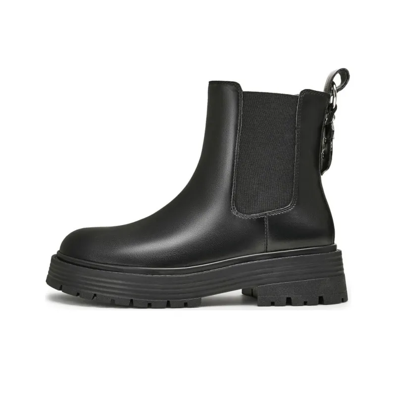 FENGKUANGDONGWUCHENG x Teenmix Chelsea Boots Women's Black-5