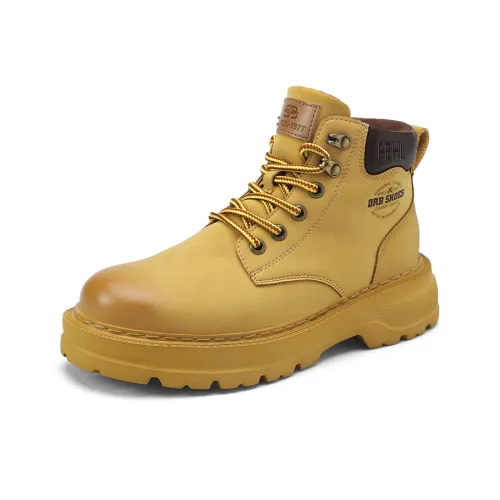 PEHL Martin Boots Men Black/Khaki/Bumblebee