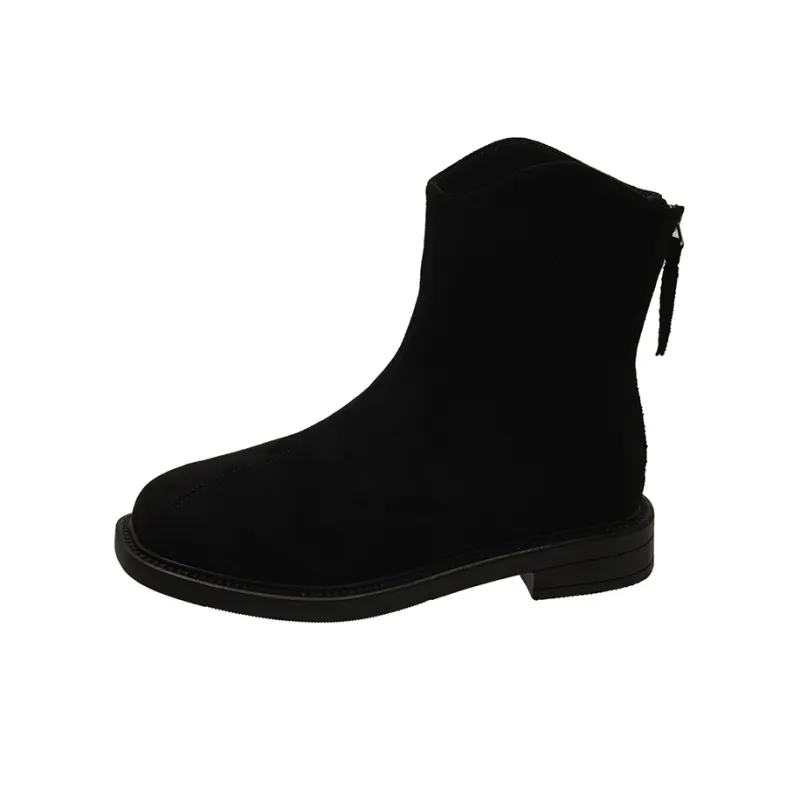 Bull charm Ankle Boots Women's Black/Khaki/Brown-0
