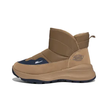 Warrior Warm Height Increasing Coverage Short Snow Boots Men's Brown