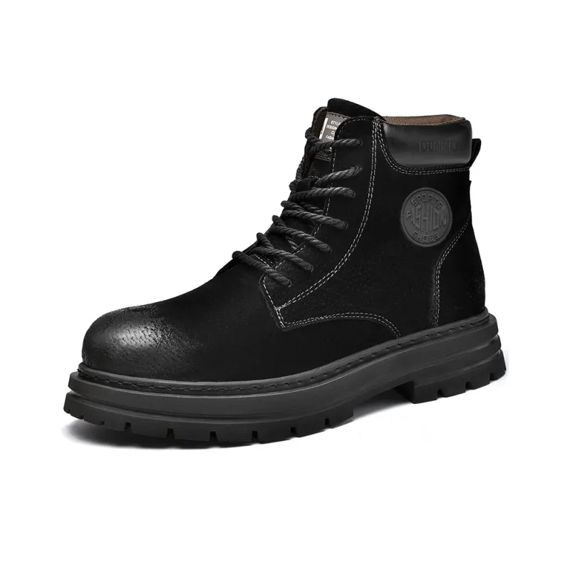 Dunnu Martin Boots Men Gold-6
