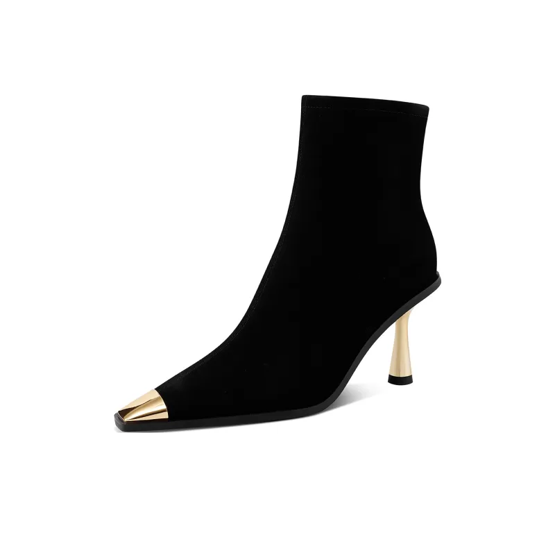 Hoov Ankle Boots Women's Army Green/Elegant Black-1