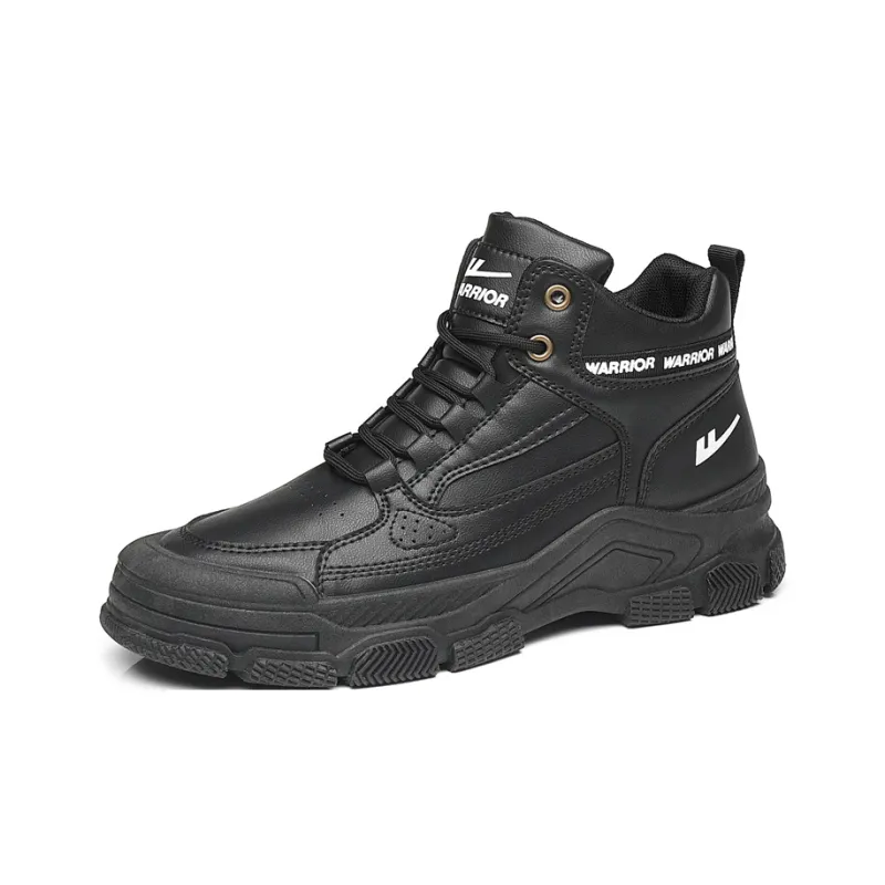 Warrior Short Martin Boot Men's Black-1