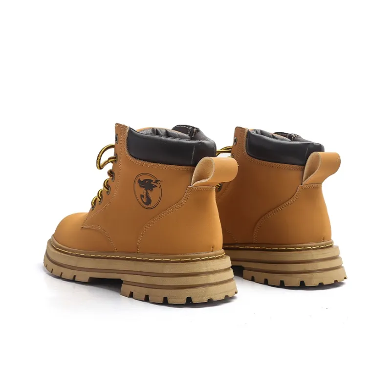 Jifffly Crew Martin Boot Unisex Camel-11
