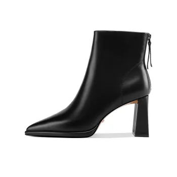 Shesrim Ankle Boots 8cm Women's Black
