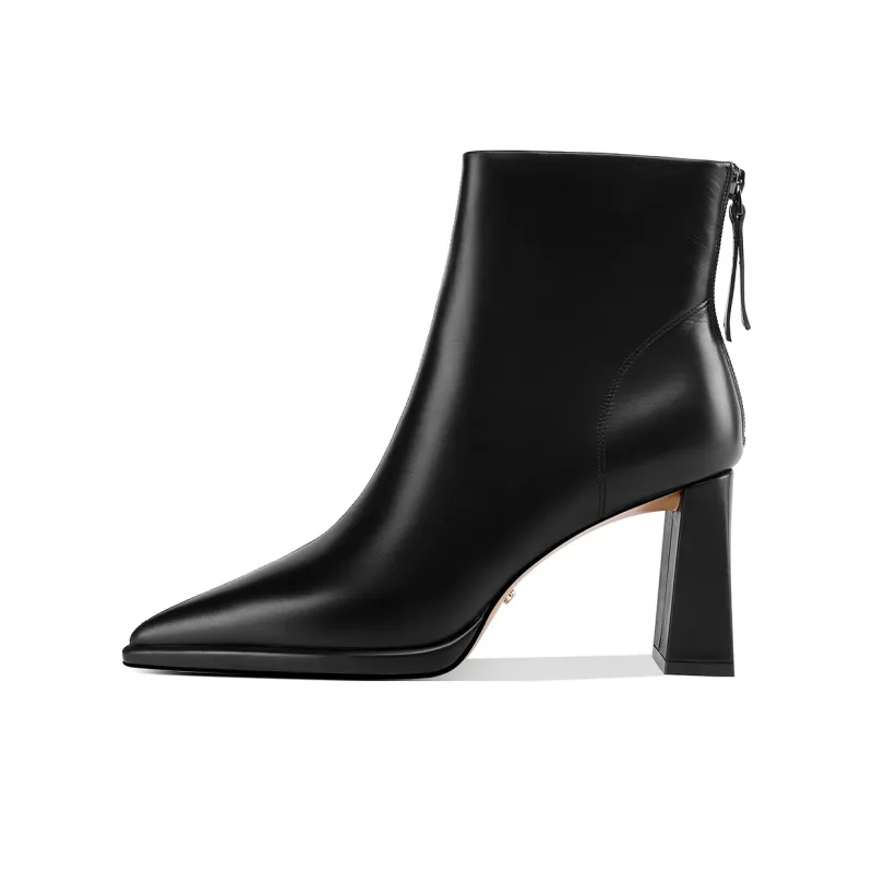 Shesrim Ankle Boots 8cm Women's Black-0