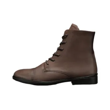 Ecco Touch 15 Model Ankle Boots Women's Amber Brown