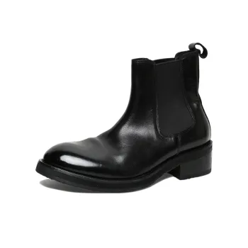 SAINTNJORD Short Chelsea Boots Men's Black