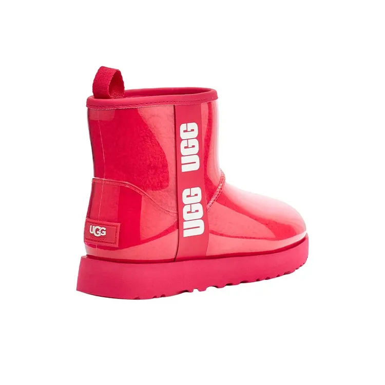 UGG Classic Clear Mini 'Red Pink' Women's-3