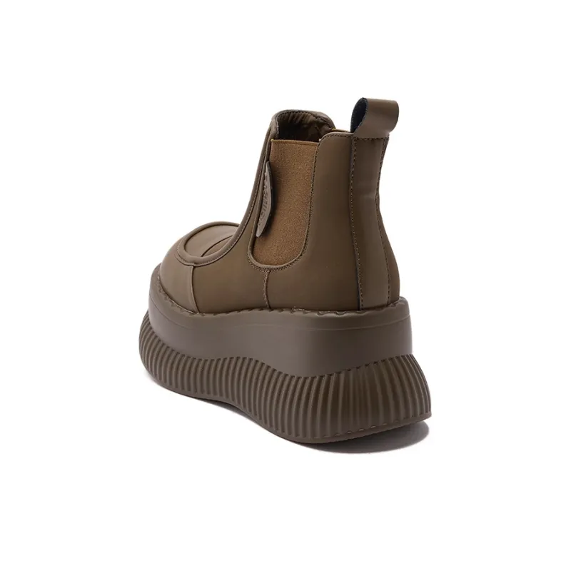 Milan Love Song Crew Chelsea Boots 8.5cm Women's-12