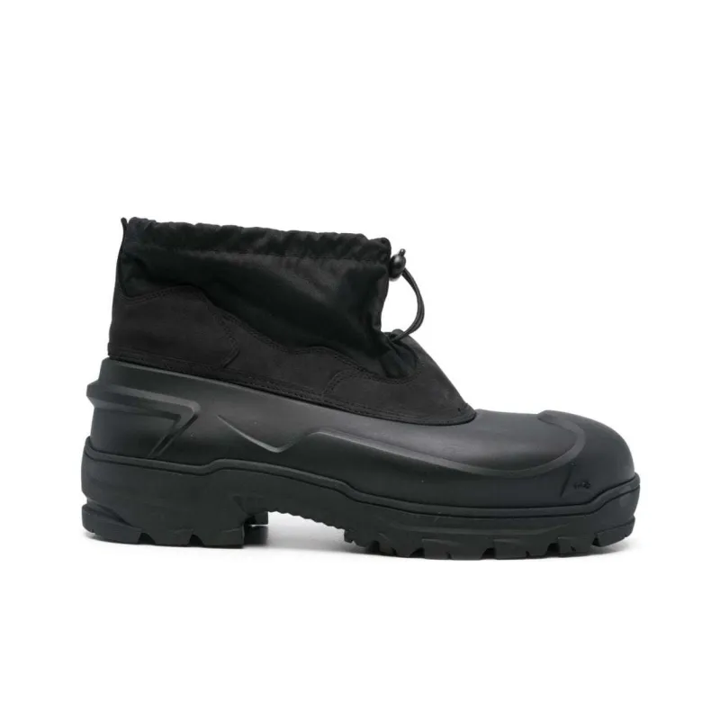 ROA Panelled Ankle Boots Men's Black-1