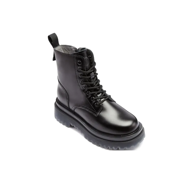 SMILEY Martin Boots Women's Black-2