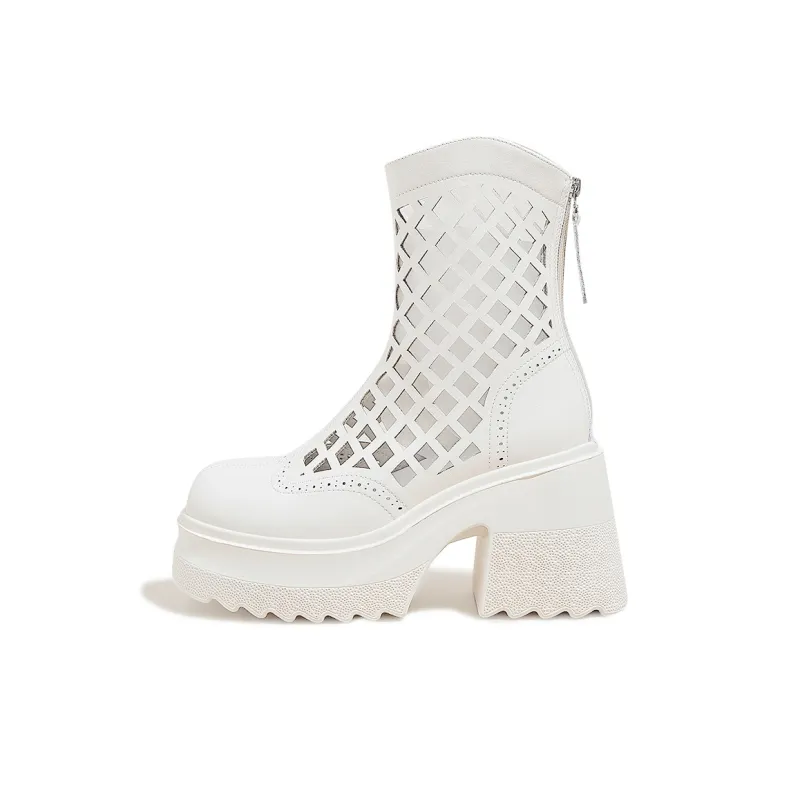 A Poinsettia Princess Ankle Boots Women's-0